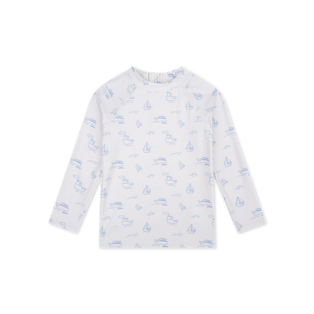 Swim Essentials Koupací tričko s UPF 50+ Little Seagull Bílé