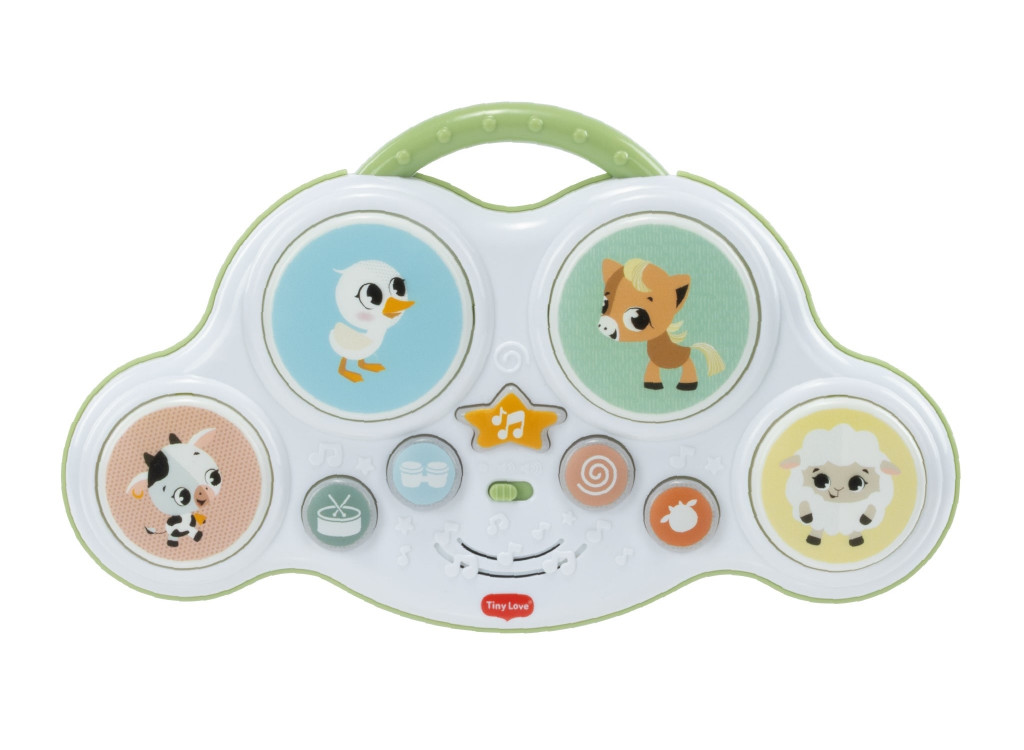 Tiny Love Hudební pult s bubínky Farmers Funday