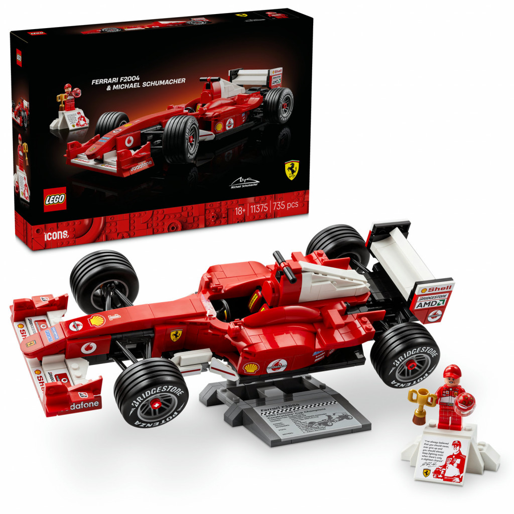 Lego® Ferrari F2004 a Michael Schumacher