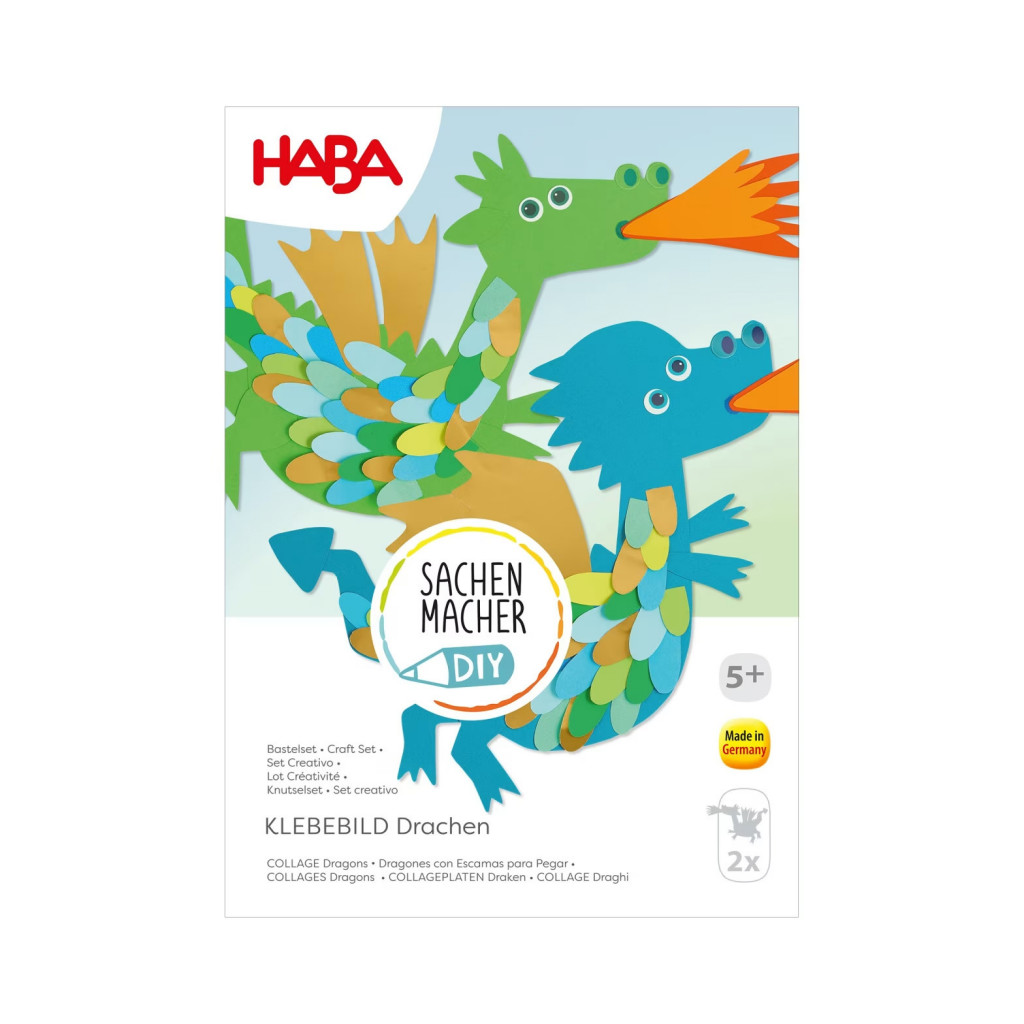 Haba Kreatívna sada Koláž s drakmi