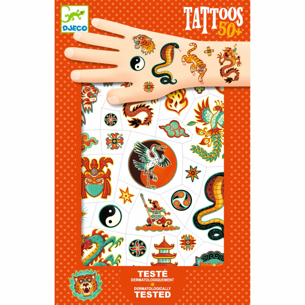DJECO Tetování Duch bojovníka