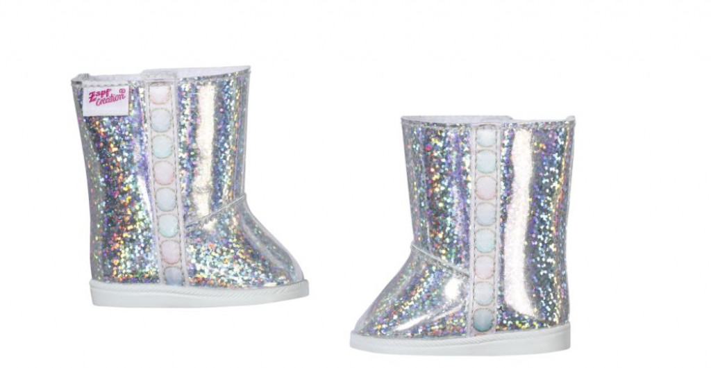 Zapf BABY born Vysoké zimné čižmičky. 43 cm