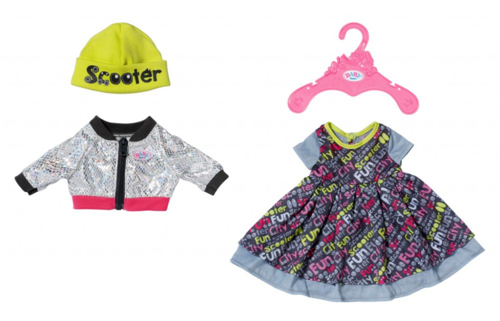 Zapf BABY born Oblečenie na skúter, 43 cm