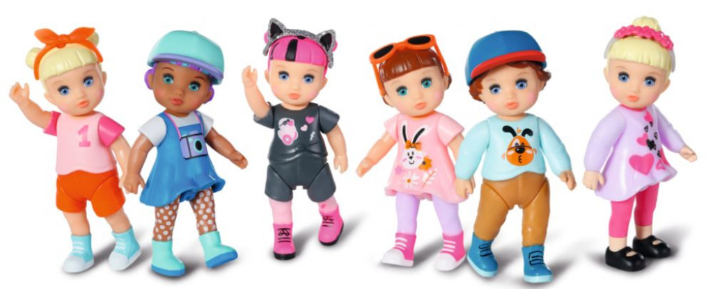 Zapf BABY born Minis Bábika - Súrodenci, 6 druhov