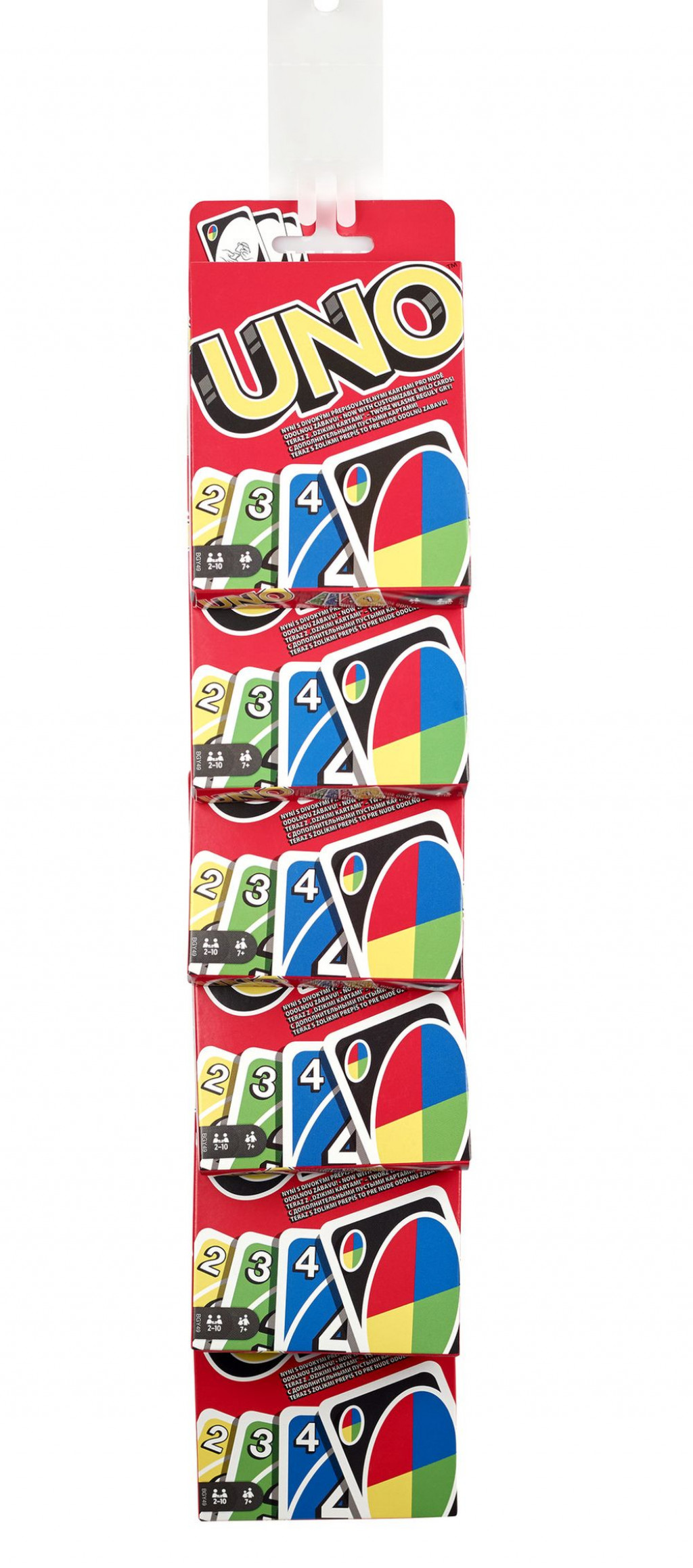 Mattel UNO KARTY (CLIPSTRIP)