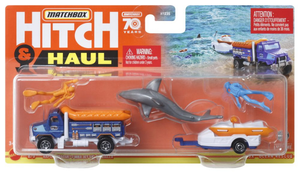 Mattel Matchbox PREPRAVNÉ AUTO S DOPLNKAMI ASST