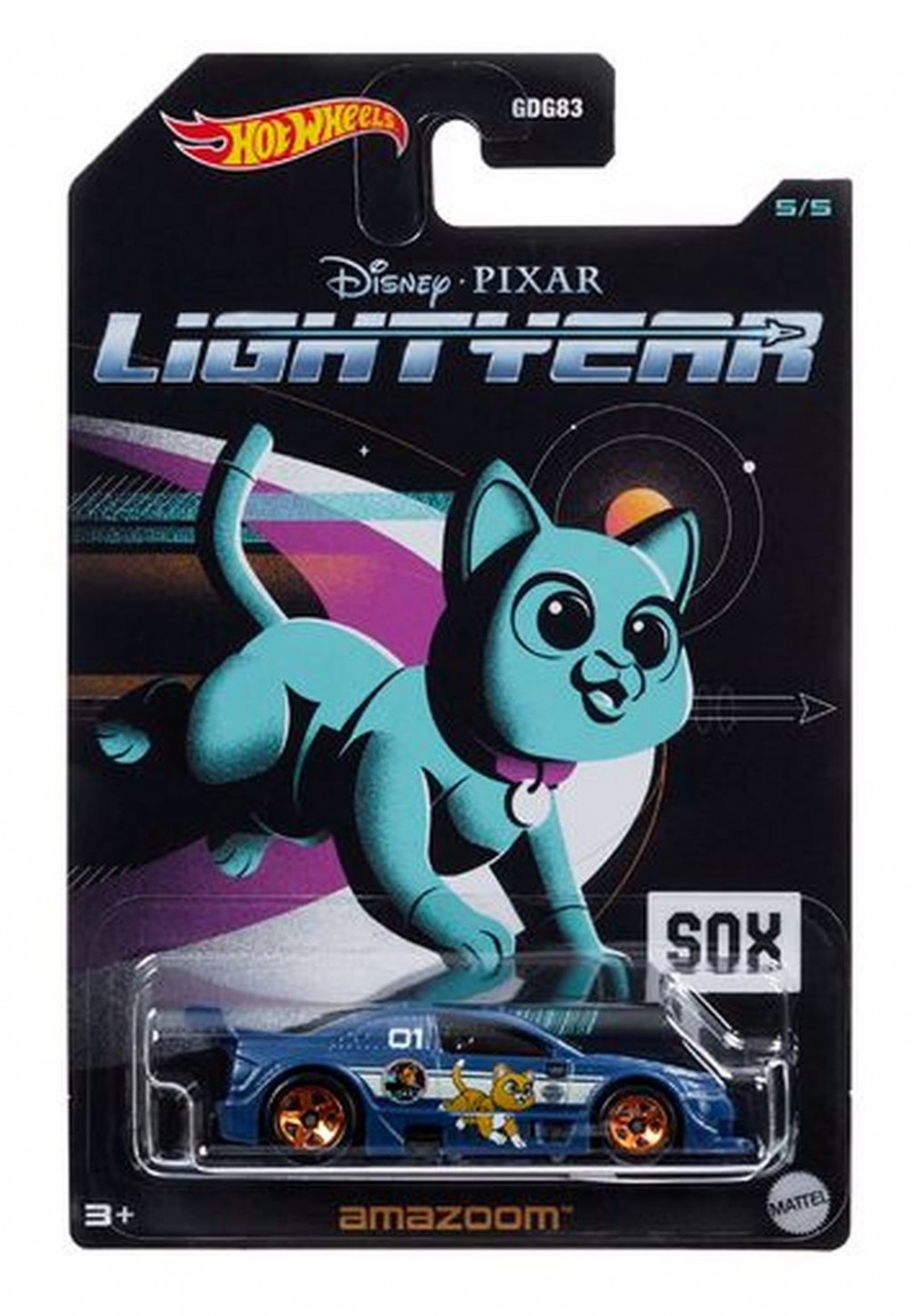 Mattel HW TEMATICKÉ AUTO - BUZZ LIGHTYEAR ASST