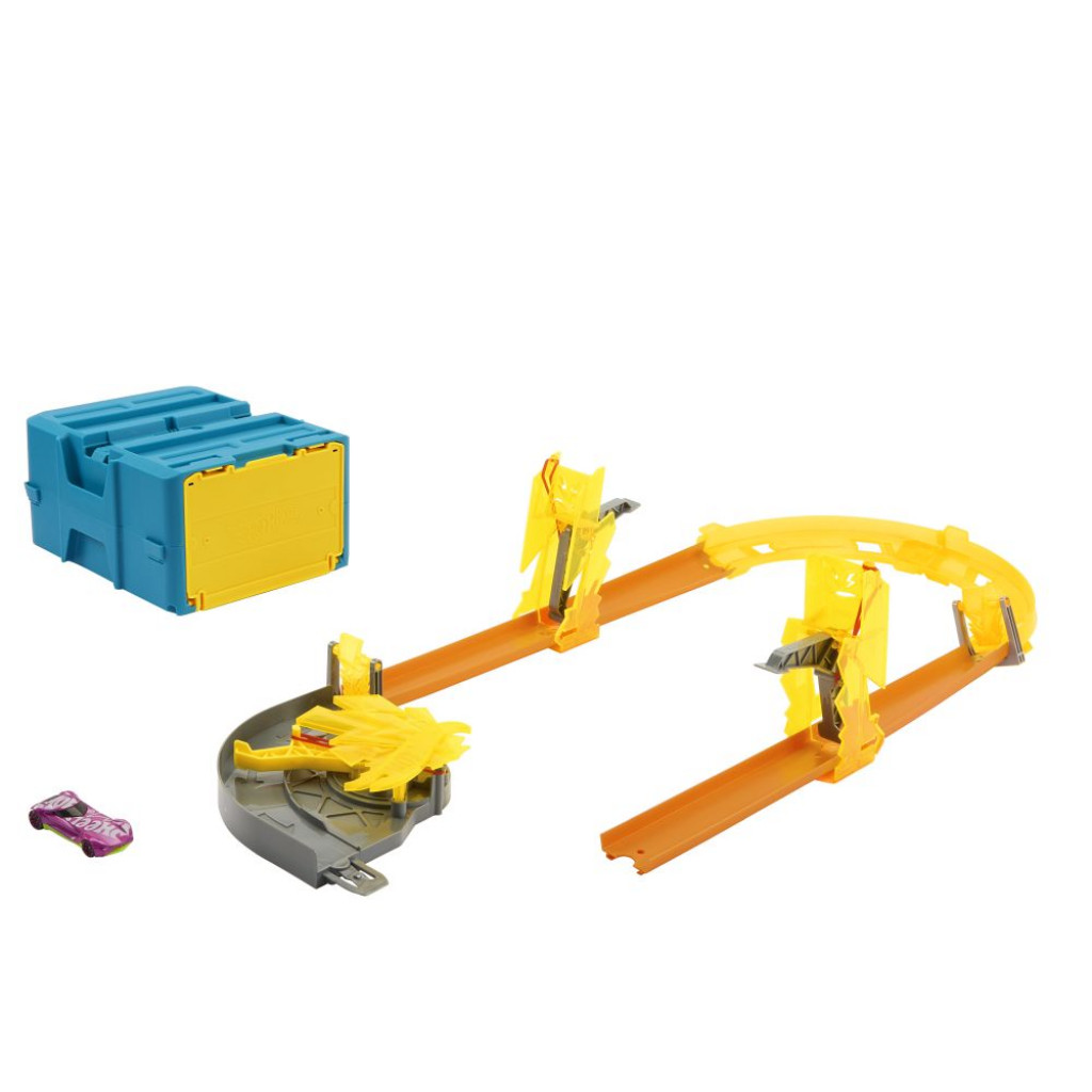 Mattel HW TRACK BUILDER DRÁHA V BOXÍKU ASST