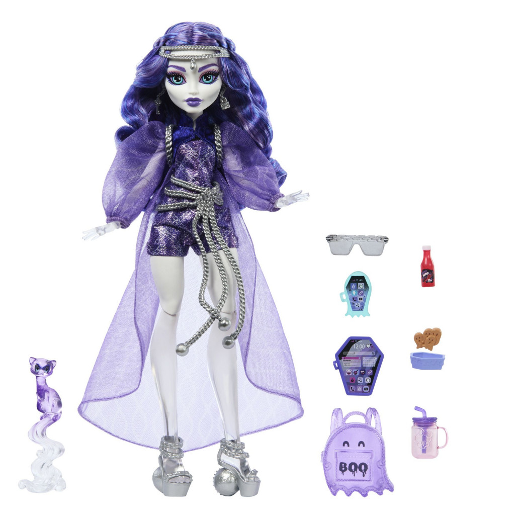 Mattel Monster High BÁBIKA MONSTERKA - SPECTRA