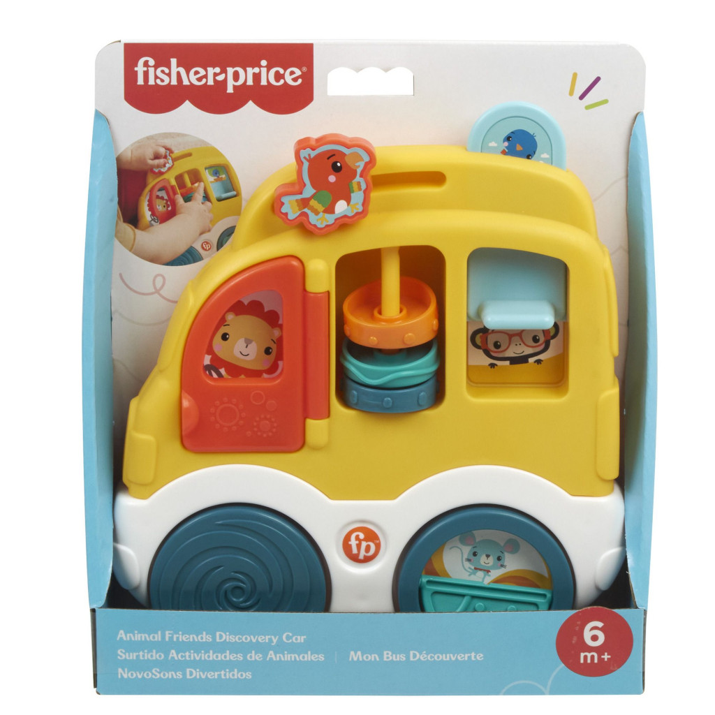 Mattel Fisher Price OBJAVUJEME SO ZVIERATKAMI ASST