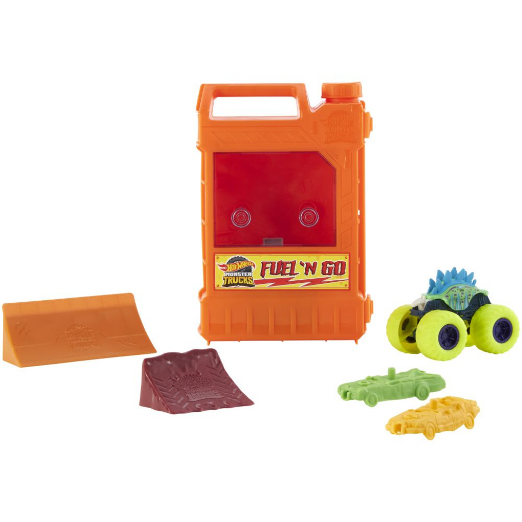 Mattel Hot Wheels MONSTER TRUCKS motosaurus herný set 