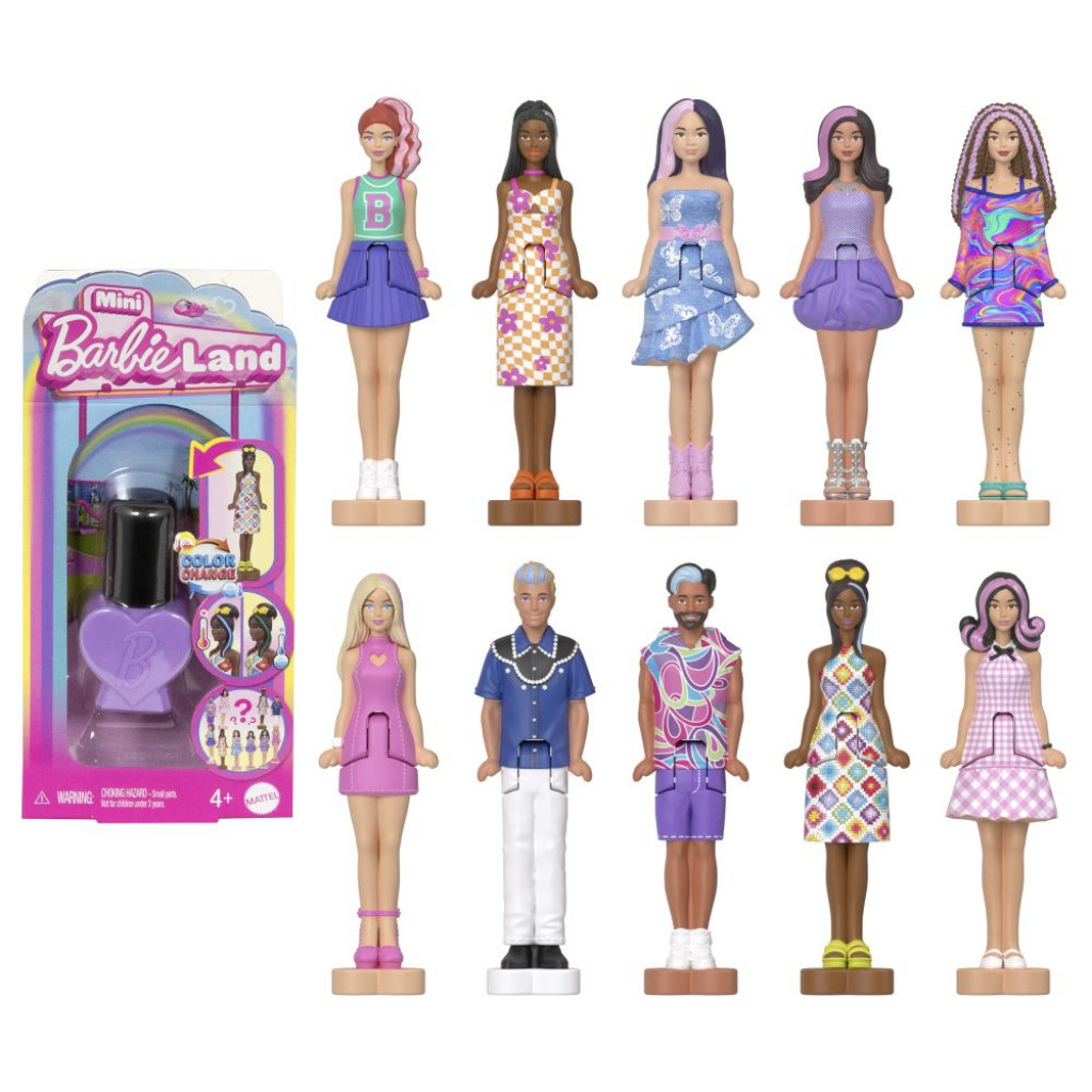 Mattel Barbie mini Barbieland fashiontas bábika asst 