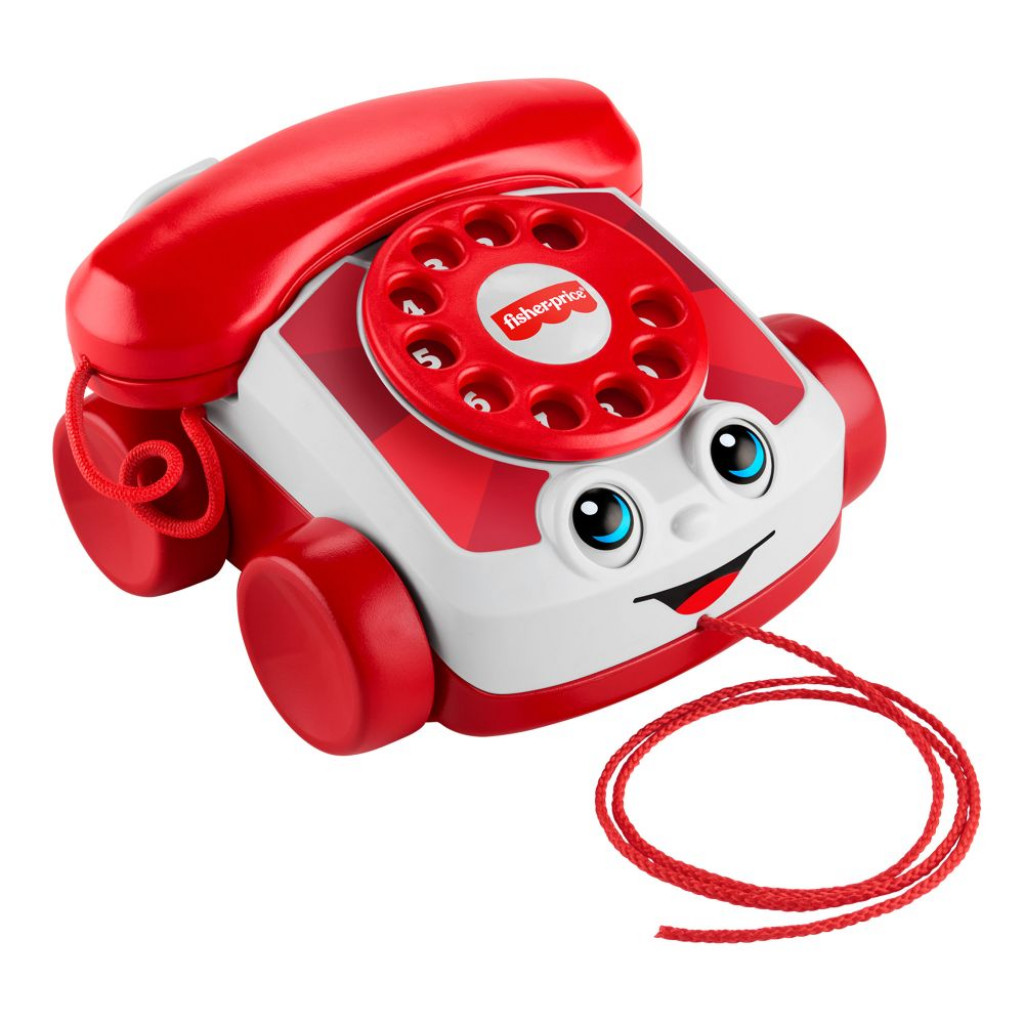 Mattel Fisher Price ťahací telefón 80.výročie Mattel 