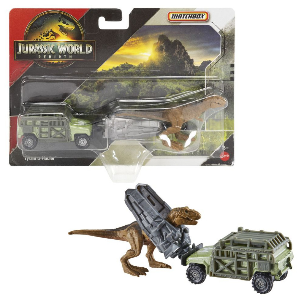 Mattel Matchbox Jurský svet Dino prepravník asst  