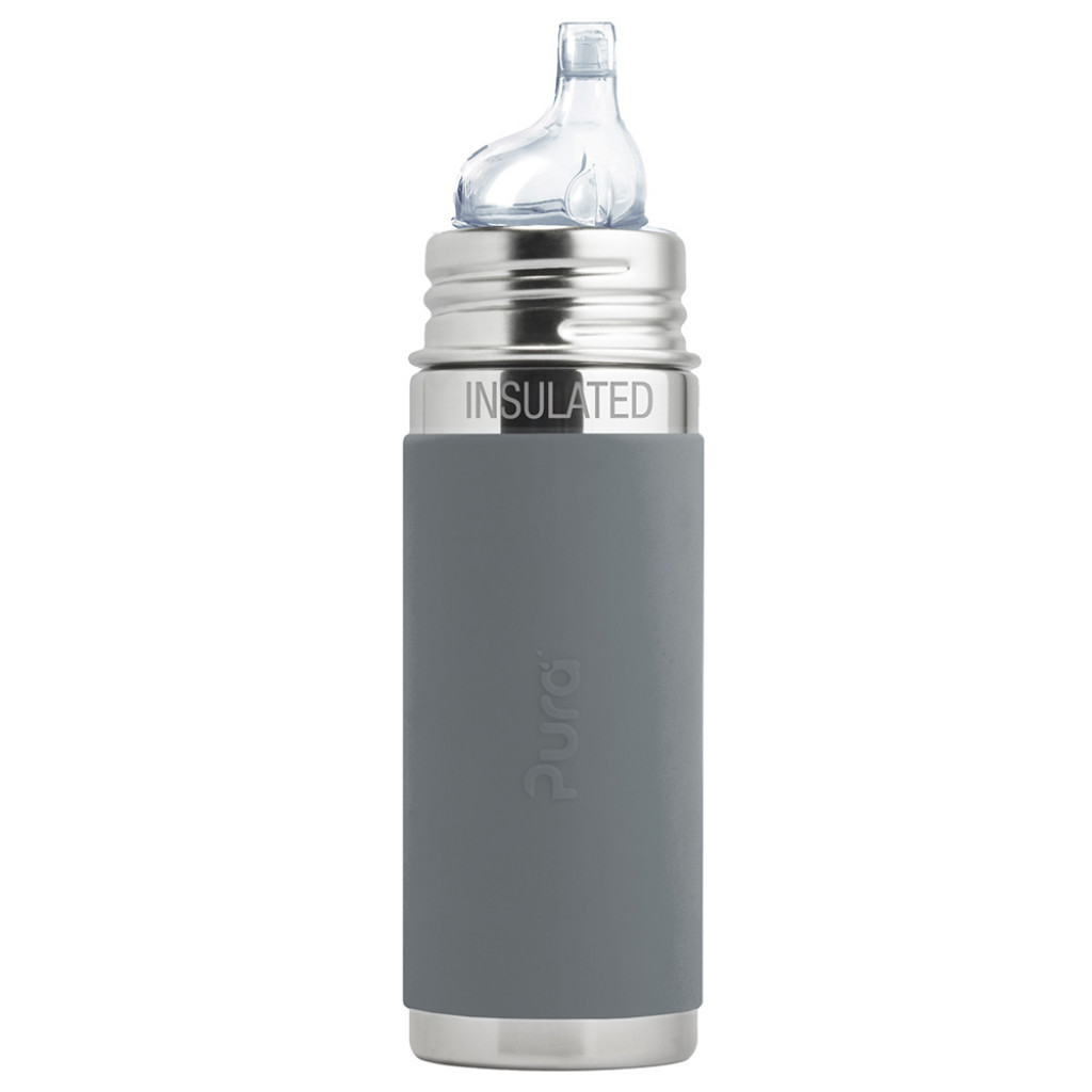 Pura TERMO láhev s náustkem 260ml (Šedá)