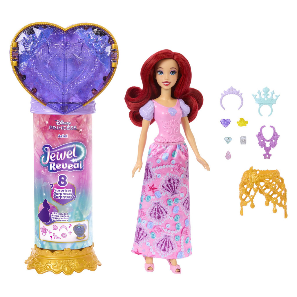 Mattel Disney Princess  PRINCEZNÁ S PREKVAPENÍM - ARIEL