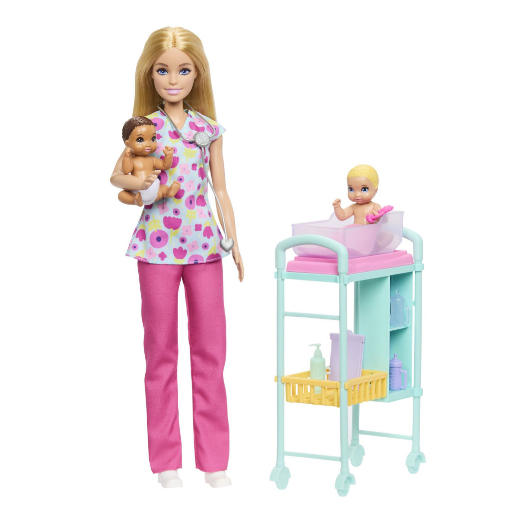 Mattel Barbie herný set povolania - pediatrička