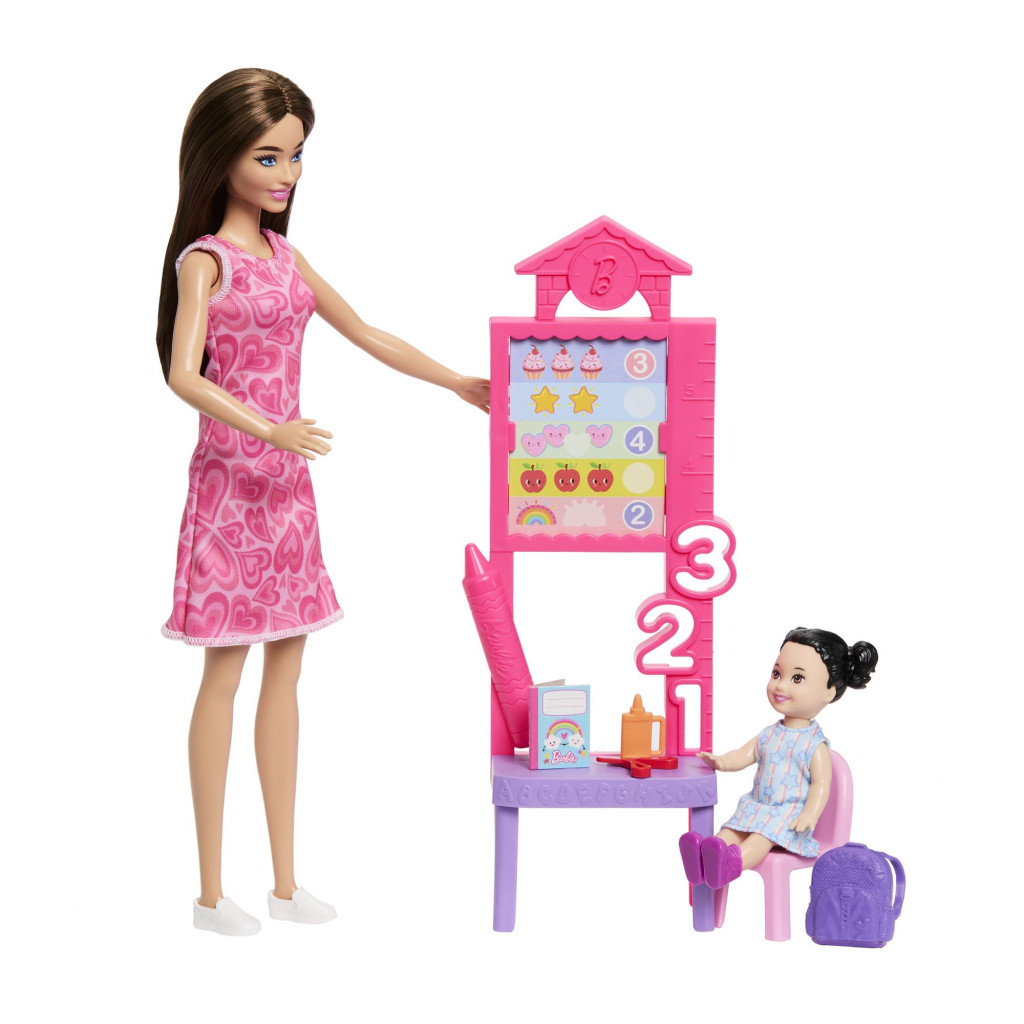 Mattel Barbie herný set povolania - učiteľka