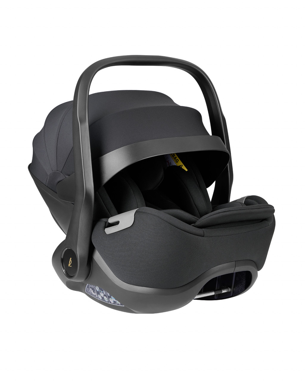 KikkaBoo Autosedačka 40-87 cm i-Class i-SIZE Noir