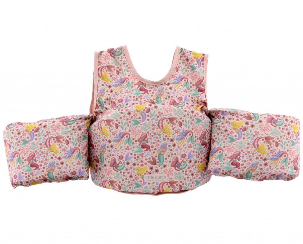 Little Dutch Plávacia vesta s rukávmi Dreamy Mermaid