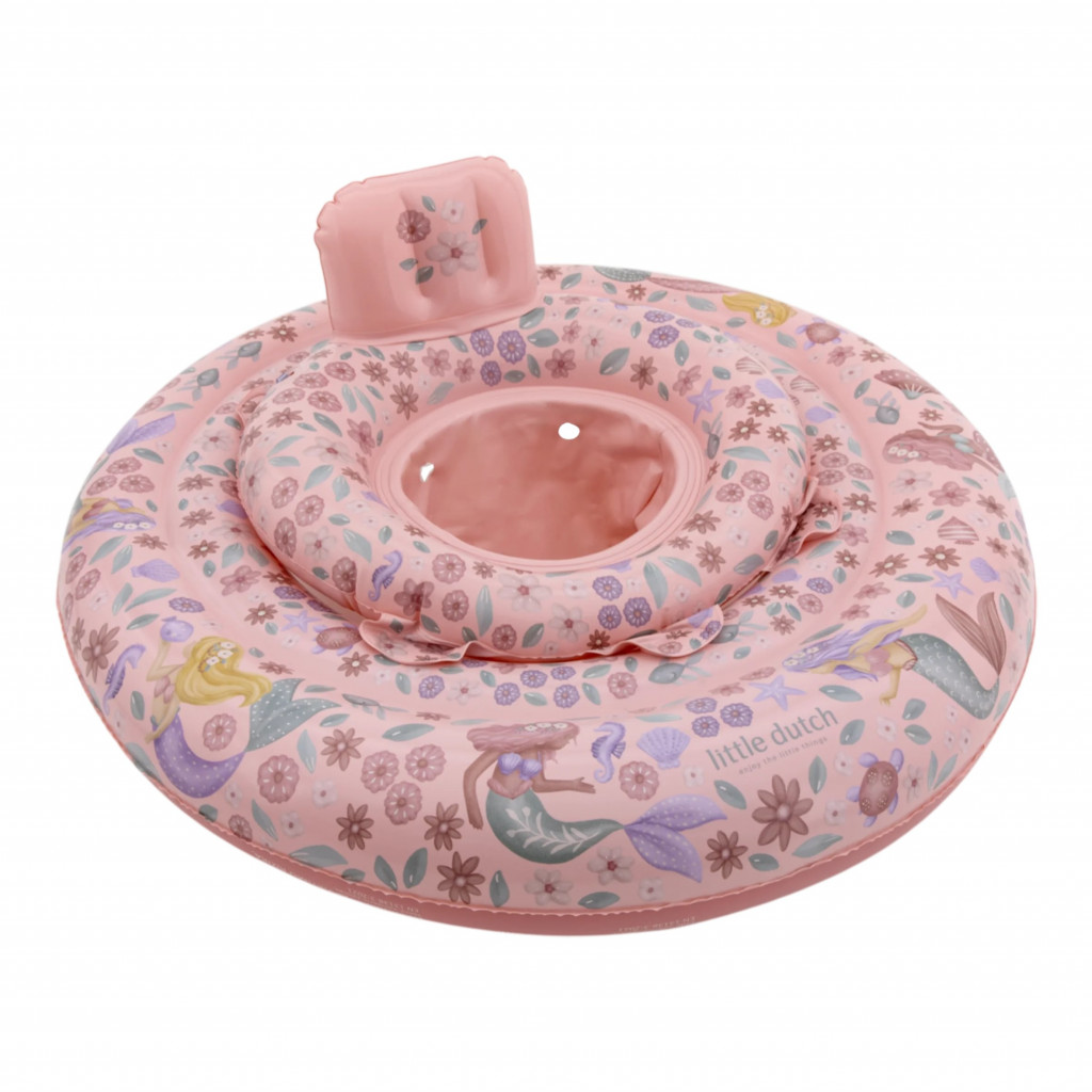 Little Dutch Nafukovací kruh pre bábätká Dreamy Mermaid