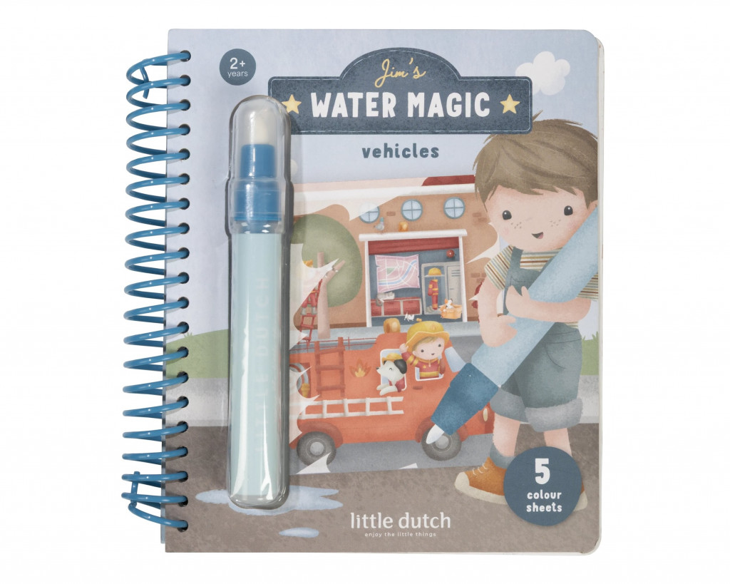 Little Dutch Kníha kúzlenia s vodou Jim Doprava