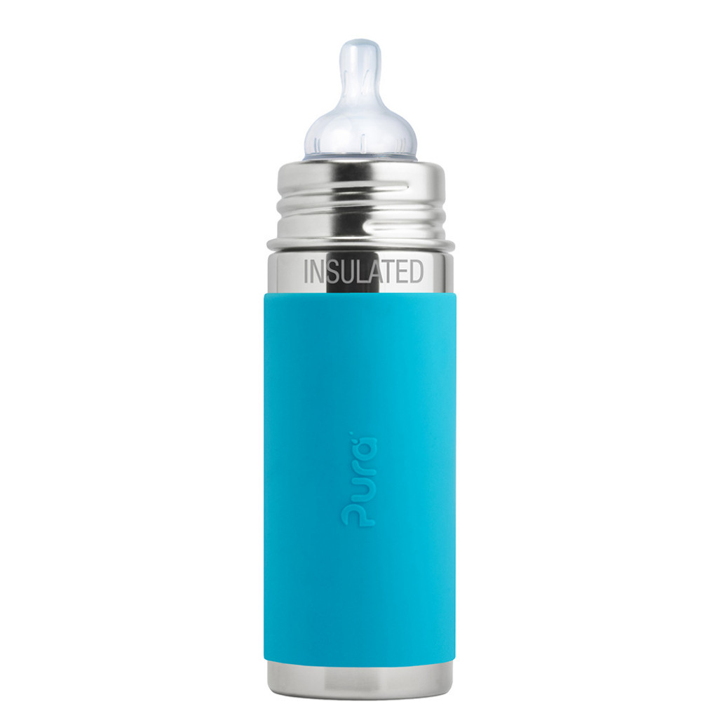 Pura Kojenecká TERMO láhev 260ml (Aqua)