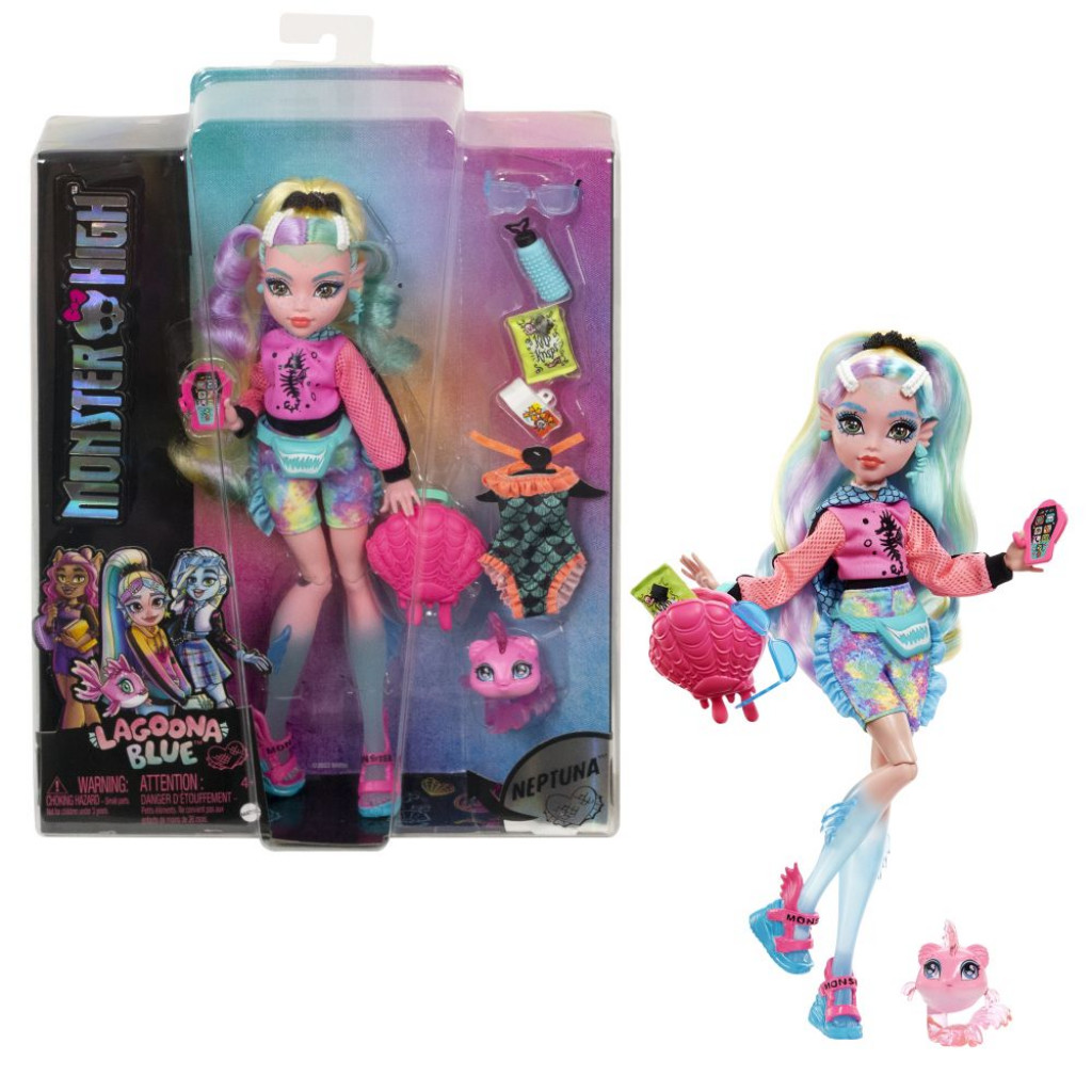 Mattel Monster High bábika Monsterka - LAGOONA