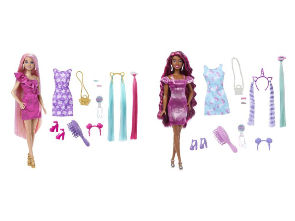 Mattel BRB BÁBIKA S FANTASTICKÝMI VLASMI ASST