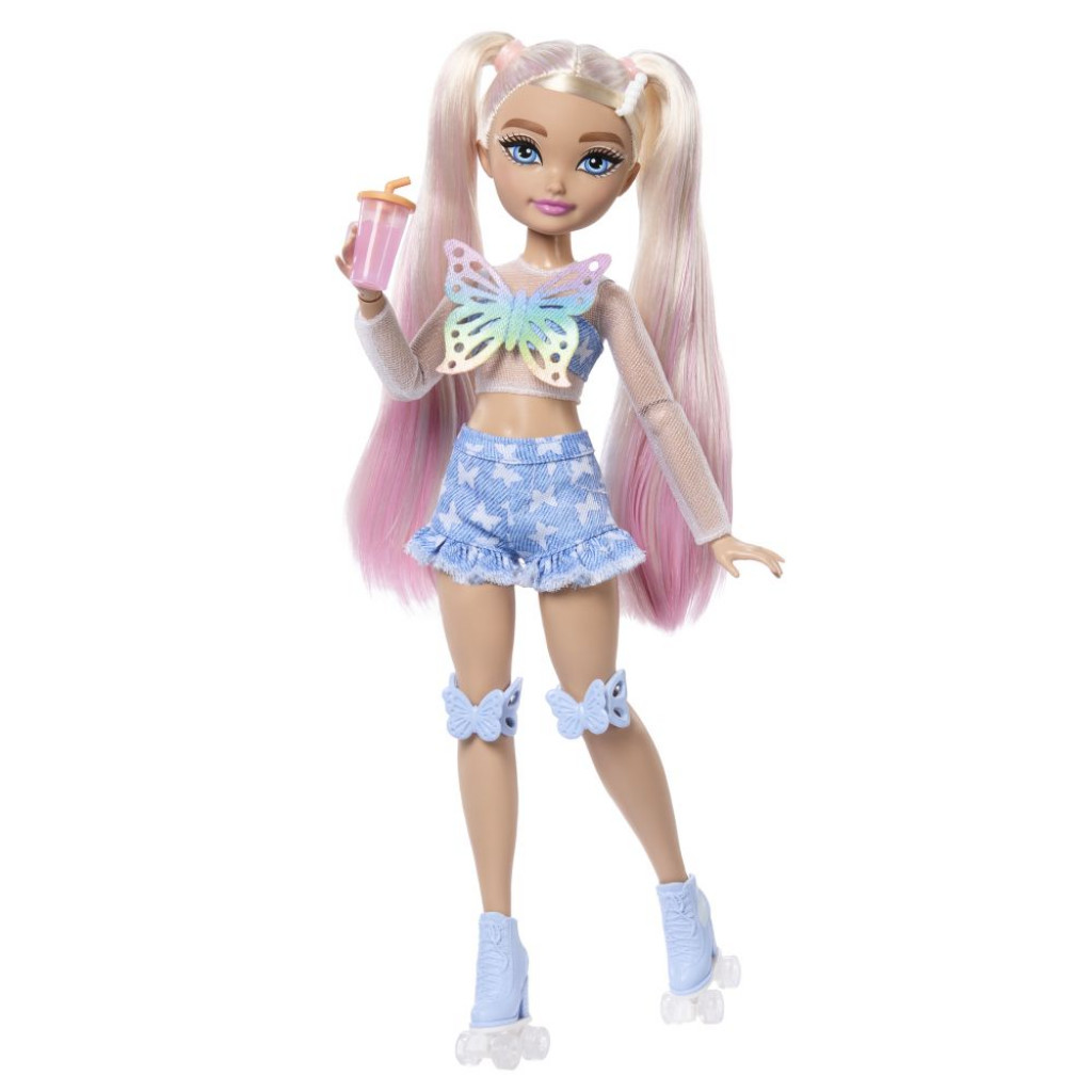 Mattel Barbie dream Besties bábika na kolieskových korčuliach - MALIBU