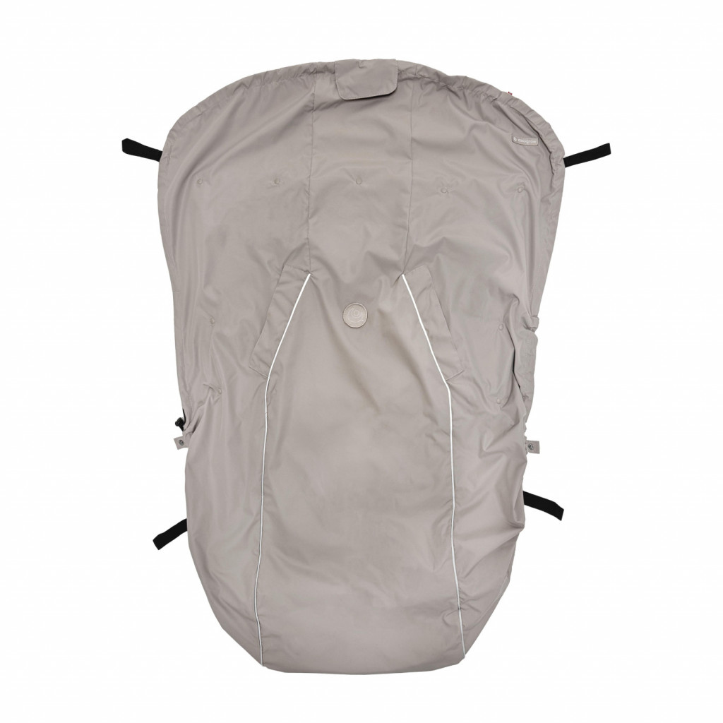 EasyGrow Nánožník na kočárek zateplený Black