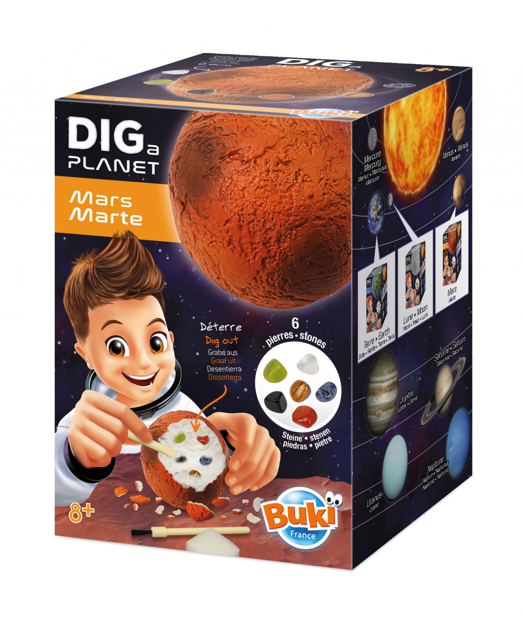 Buki France Minerály planéty Mars