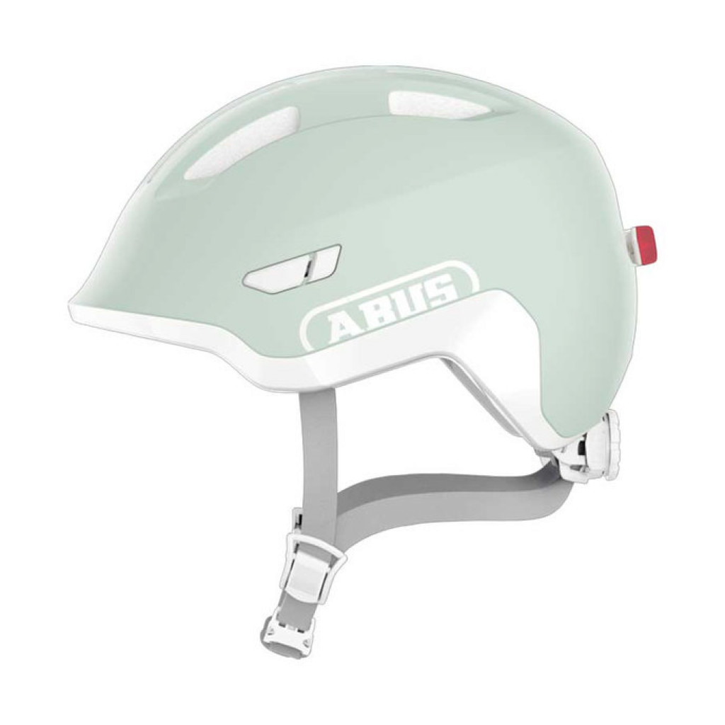 ABUS ABUS Detská cyklistická prilba Smiley 3.0 ACE LED pure mint 2026 S