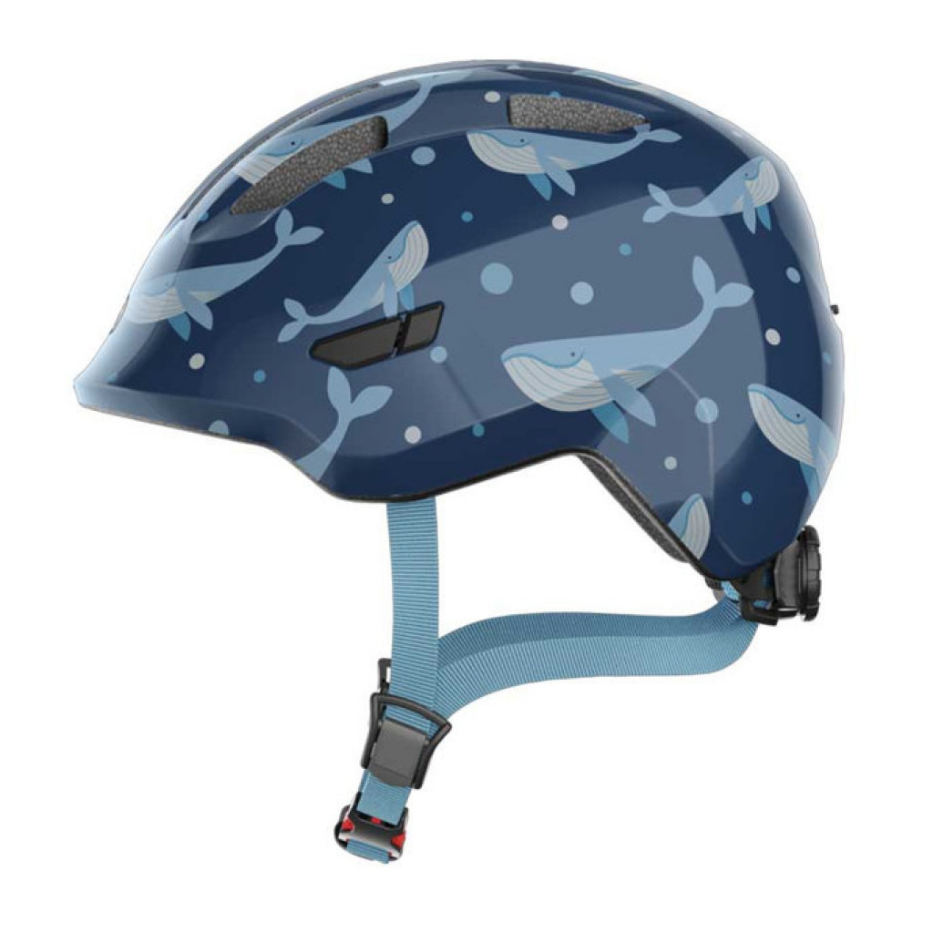 ABUS ABUS Detská cyklistická prilba Smiley 3.0 blue whale 2026 M