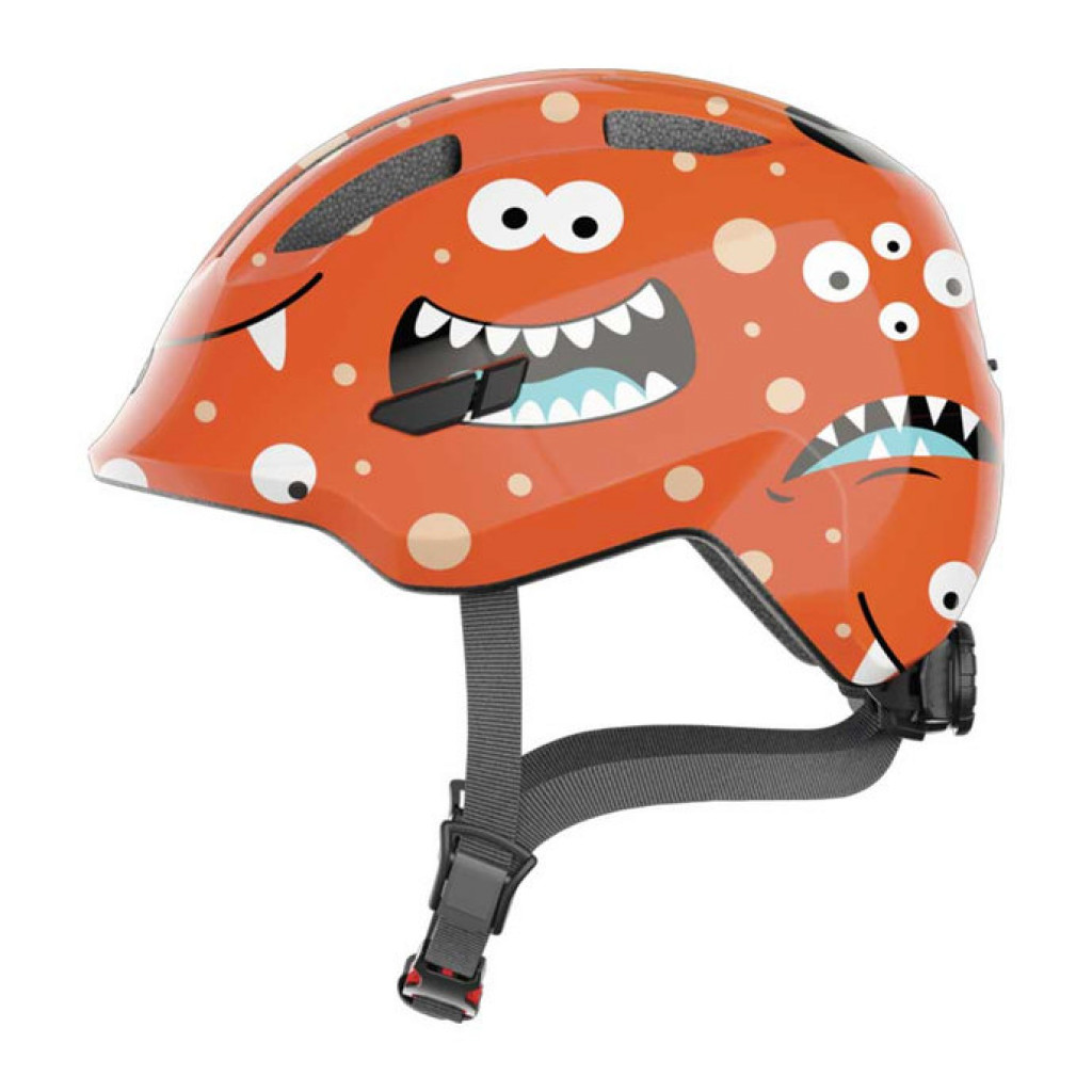 ABUS ABUS Detská cyklistická prilba Smiley 3.0 orange monster 2026 M