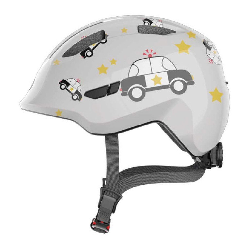 ABUS ABUS Detská cyklistická prilba Smiley 3.0 grey police 2026 S