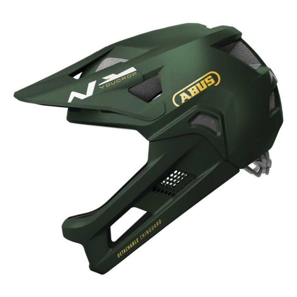 ABUS ABUS Detská cyklistická prilba YouDrop FF moss green 2026 S