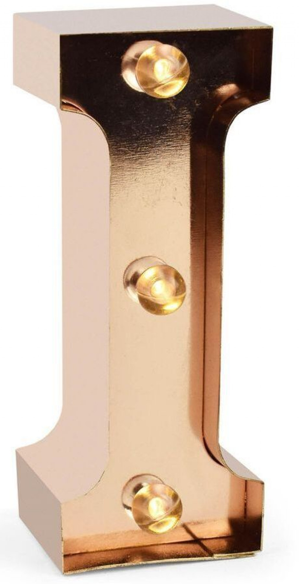 Legami Mini dekoračné svetlo Legami Mini Decorative Light - I - Gold Rose - Letters