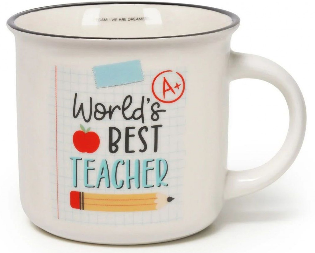 Legami Hrnček Legami Cup-Puccino - New Bone China Porcelain Mug - Teacher