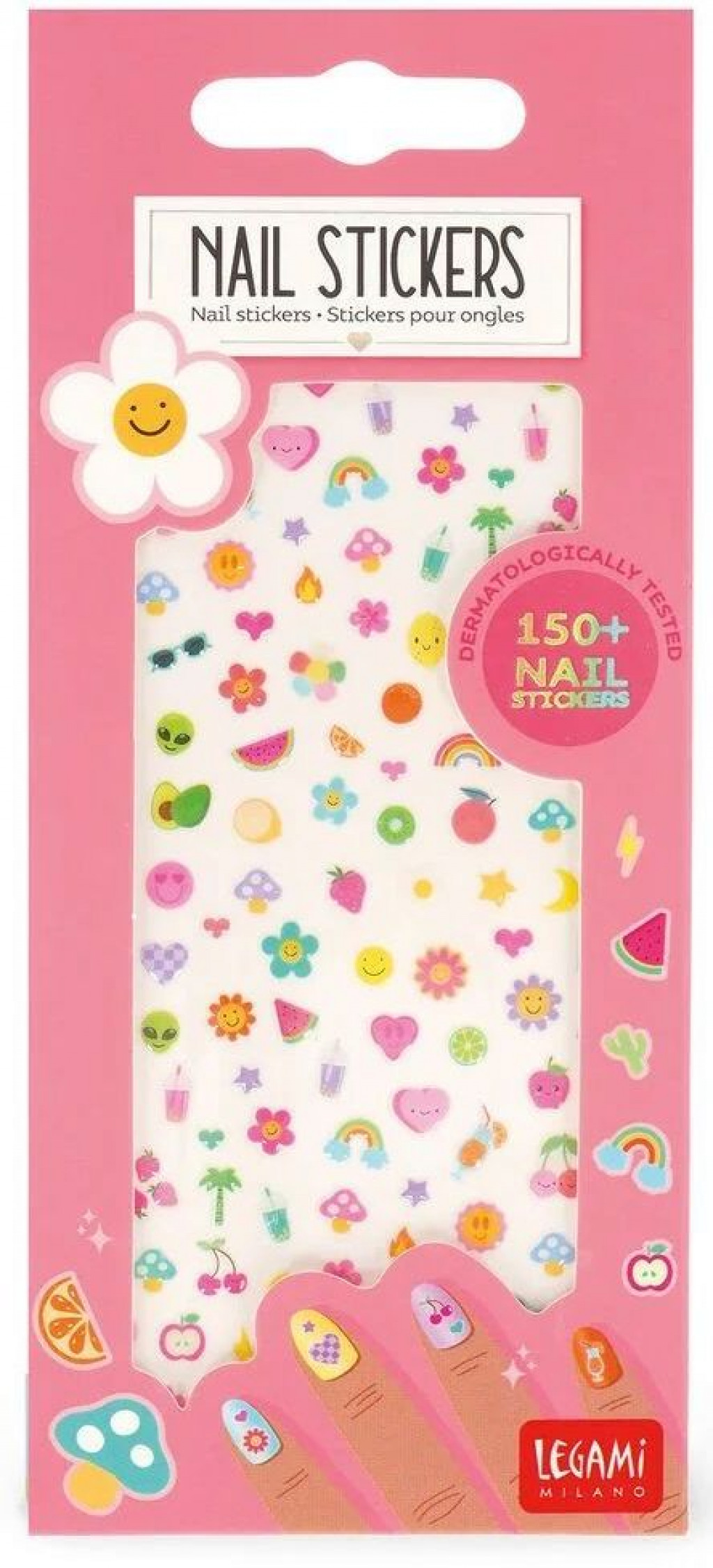 Legami Samolepky na nechty Legami Nail Stickers - Groovy