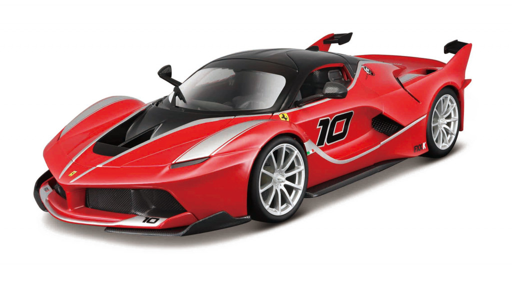 Bburago Bburago - RACE+PLAY, Ferrari FXX K, červená, 1:18