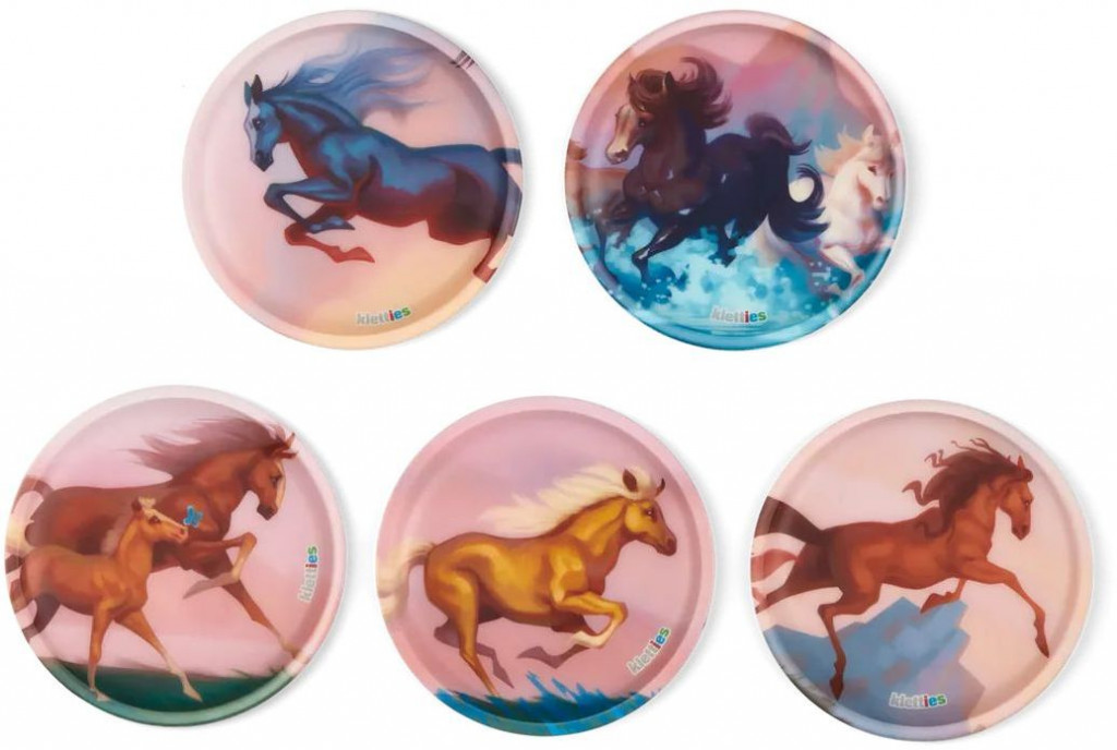 Ergobag Sada ozdôb na batoh Ergobag Kletties Set - Horse