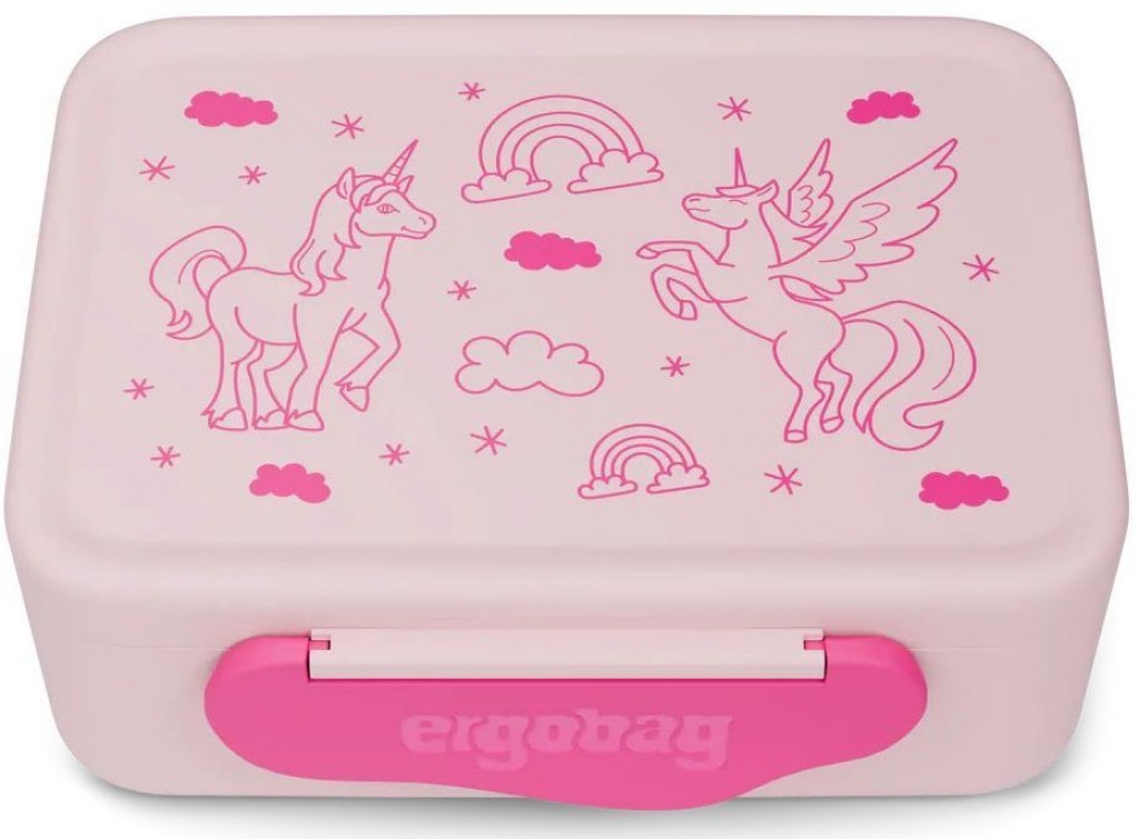 Ergobag Desiatový box Ergobag Plastic Lunchbox - Unicorn