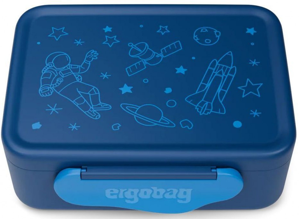 Ergobag Desiatový box Ergobag Plastic Lunchbox - Astronaut