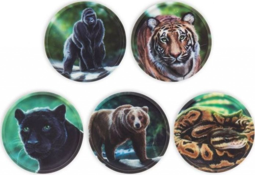 Ergobag Sada ozdôb na batoh Ergobag Kletties Set - Jungle