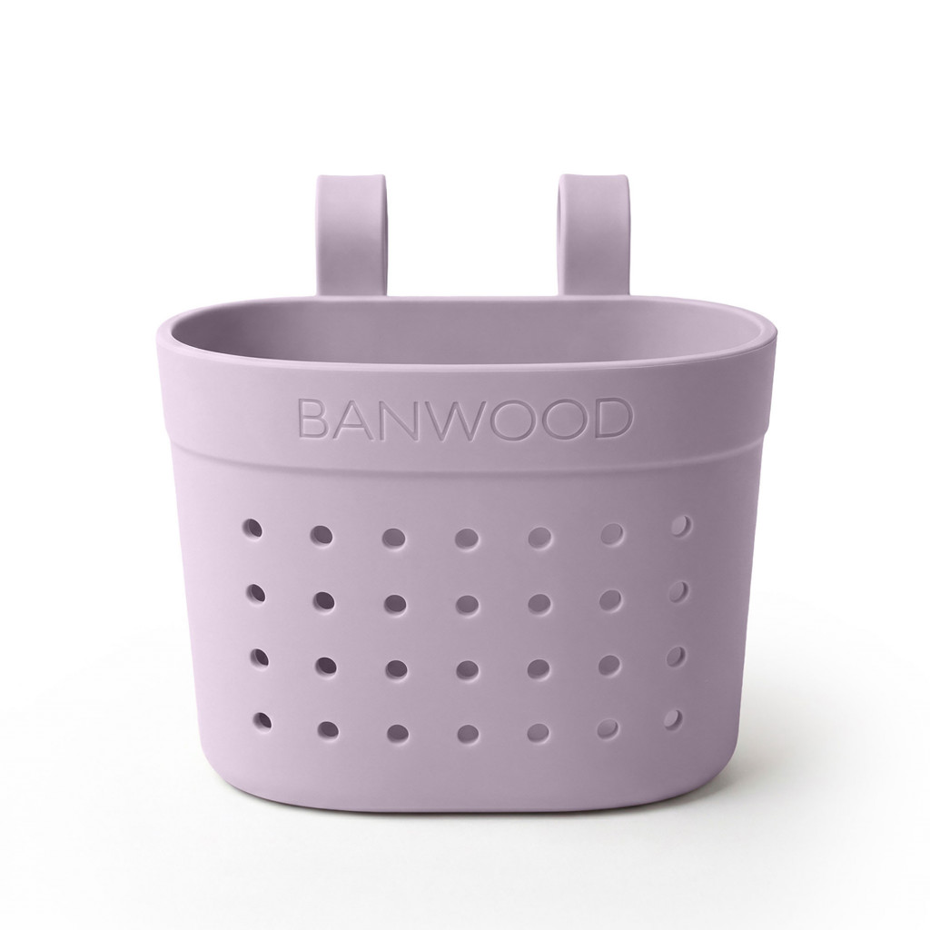 Všetky značky||Banwood||Banwood Eco Banwood košík Pin & Ride (Lavender)