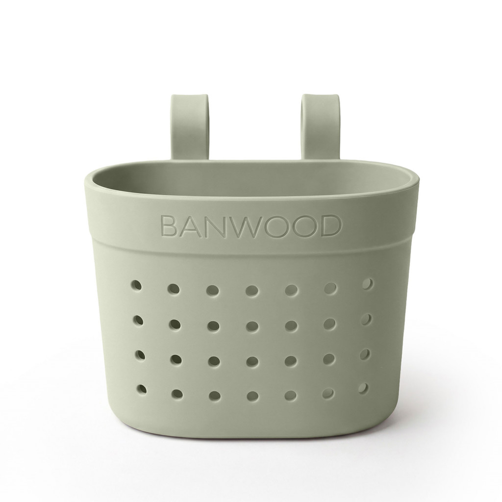 Všetky značky||Banwood||Banwood Eco Banwood košík Pin & Ride (Olive)