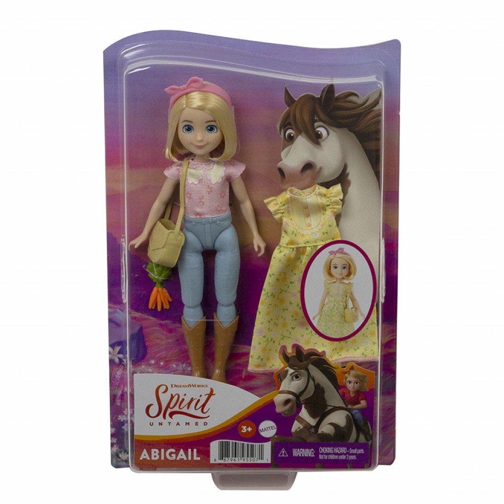 Mattel SPIRIT VESELÁ BÁBIKA S OBLEČENÍM ASST