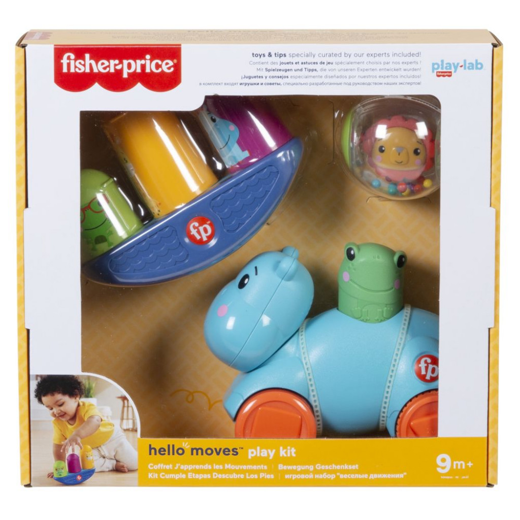 Mattel FP AHOJ ZRUČNOSTI 9M + HERNÝ SET