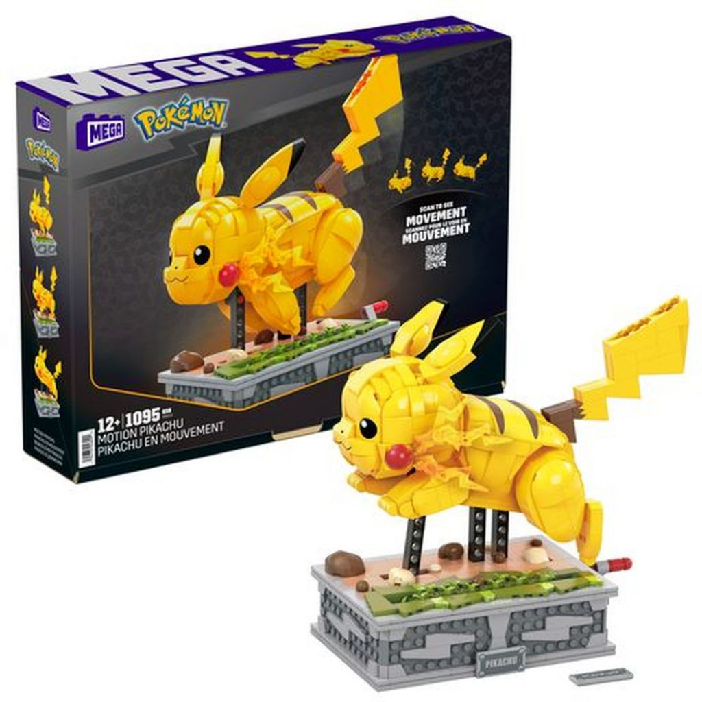 Mattel MEGA CONSTRUX POKÉMON - ZBERATEĽSKÝ PIKACHU